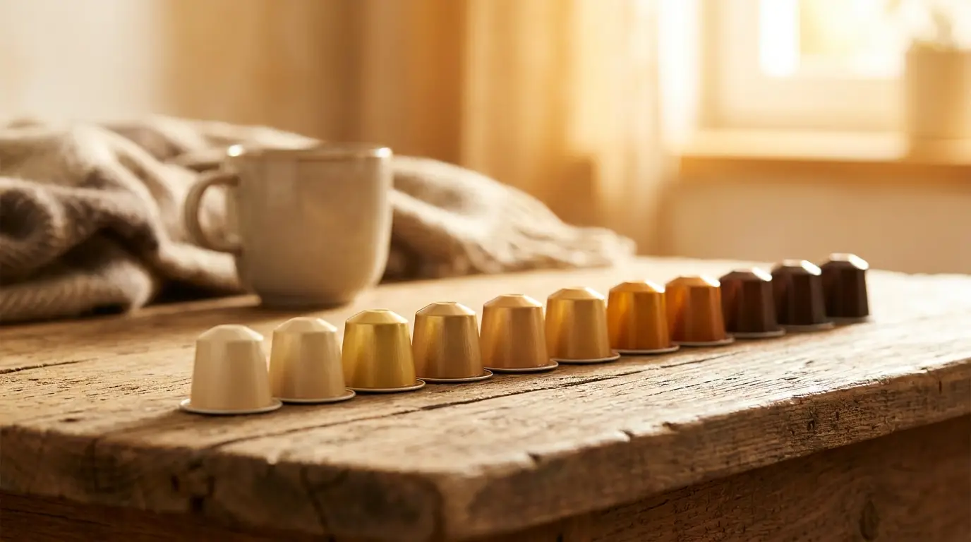 เลขความเข้ม (Intensity) 1–13 บนกาแฟแคปซูลอ่านยังไง เลือกให้ตรงคอ