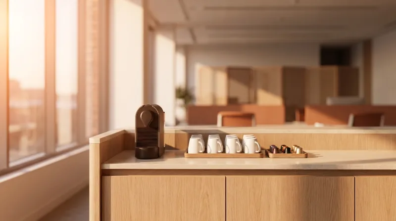 กาแฟแคปซูลสำหรับออฟฟิศและคาเฟ่เล็ก ชงเร็ว ไม่ต้องมีบาริสต้า
