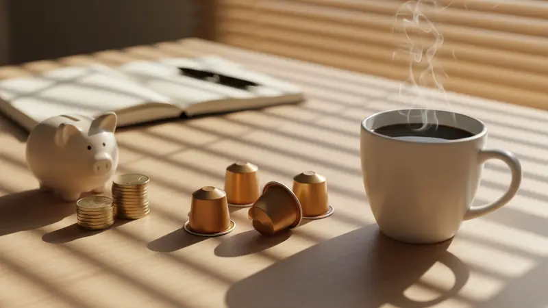 คนออฟฟิศจ่ายค่ากาแฟเดือนละเท่าไหร่ ชงกาแฟแคปซูลเองประหยัดกว่าแค่ไหน